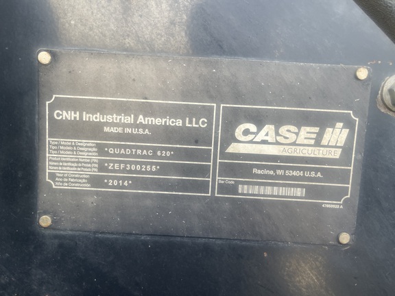 2014 Case IH 620 Tractor Rubber Track