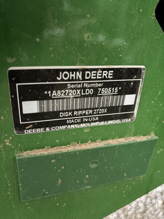 2013 John Deere 2720 Disk Ripper
