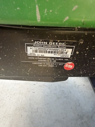 2024 John Deere Z994R Mower/Zero Turn
