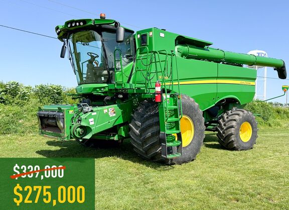 2020 John Deere S780 Combine