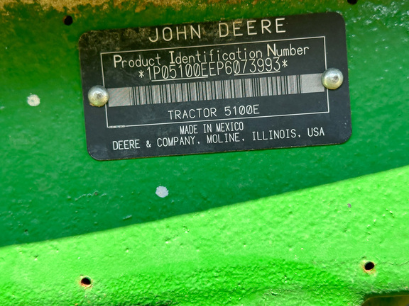 2023 John Deere 5100E Tractor