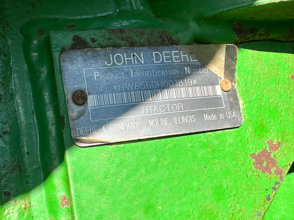 1990 John Deere 8560 Tractor 4WD