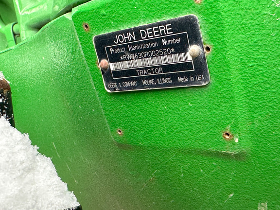 2007 John Deere 7630 Tractor
