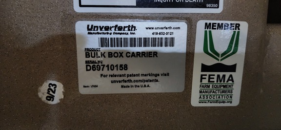 2023 Unverferth 410XL Tender