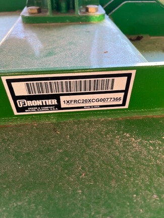 2016 Frontier RC2060 Mower/Rotary Cutter