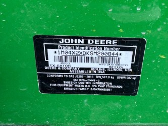 2025 John Deere TX 4X2 ATV