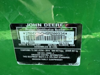 2025 John Deere TX 4X2 ATV