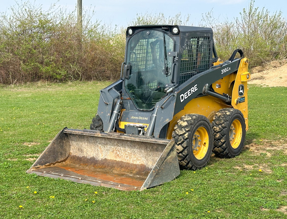2017 John Deere 316GR Skid Steer Loader