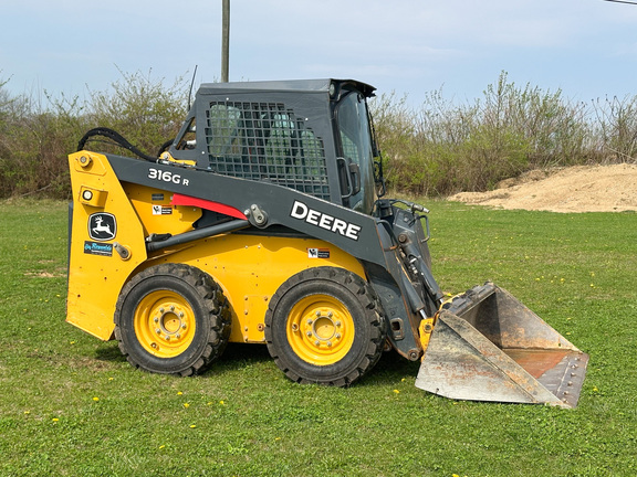 2017 John Deere 316GR Skid Steer Loader