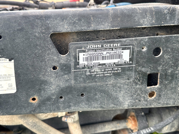 2018 John Deere XUV855M ATV