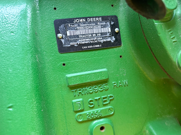 2022 John Deere 8R 310 Tractor