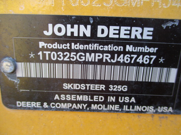 John Deere 325G Compact Track Loader