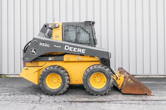 2017 John Deere 332G Skid Steer Loader