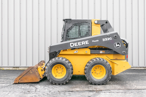 2017 John Deere 332G Skid Steer Loader