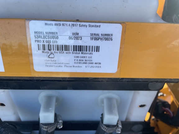 2023 Cub Cadet PROX 660 EFI Misc