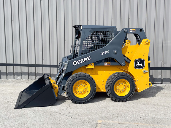 2023 John Deere 318G Skid Steer Loader