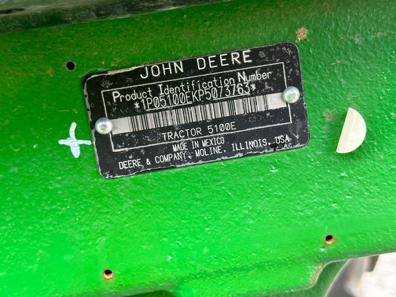 2023 John Deere 5100E Tractor