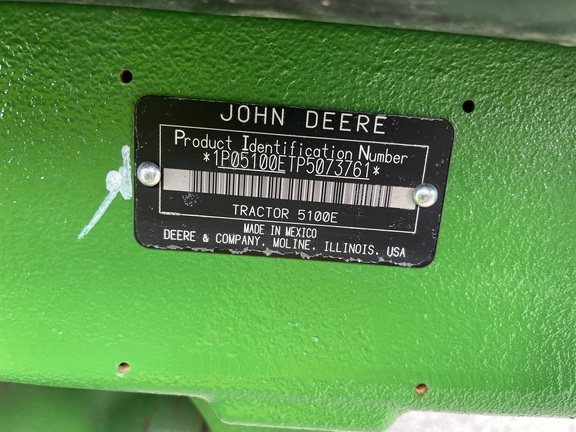 2023 John Deere 5100E Tractor