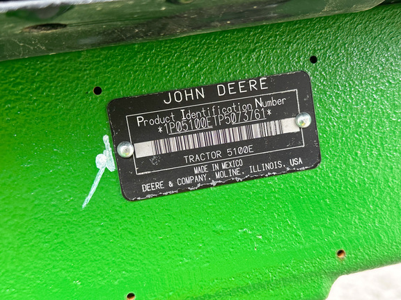 2023 John Deere 5100E Tractor