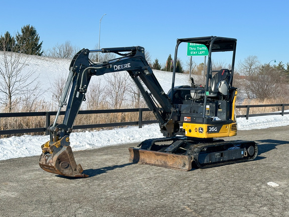 2021 John Deere 26G Excavator Mini