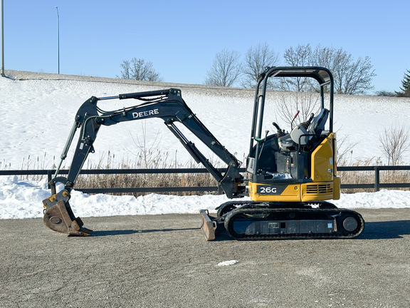 2021 John Deere 26G Excavator Mini