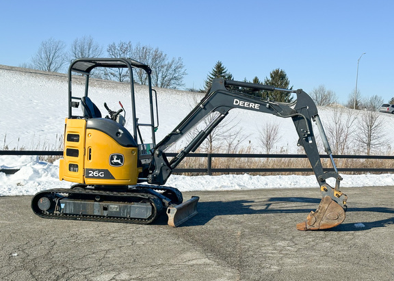 2021 John Deere 26G Excavator Mini