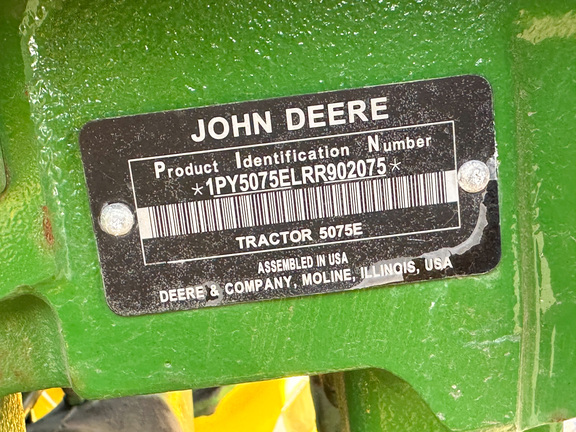 2024 John Deere 5075E Tractor