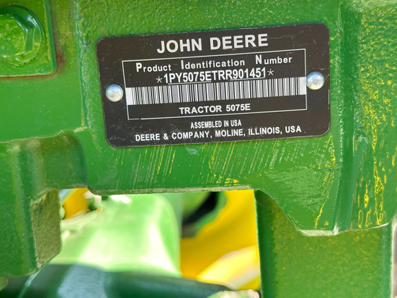 2024 John Deere 5075E Tractor