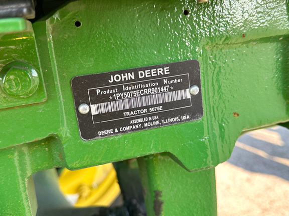 2024 John Deere 5075E Tractor