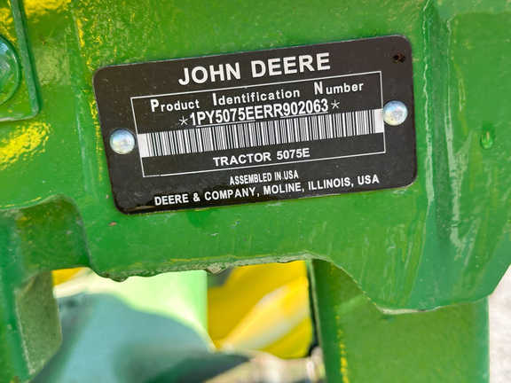 2024 John Deere 5075E Tractor