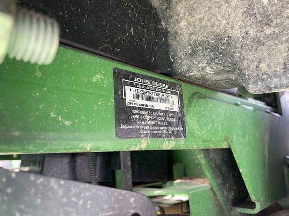 2015 John Deere Z997R Mower/Zero Turn