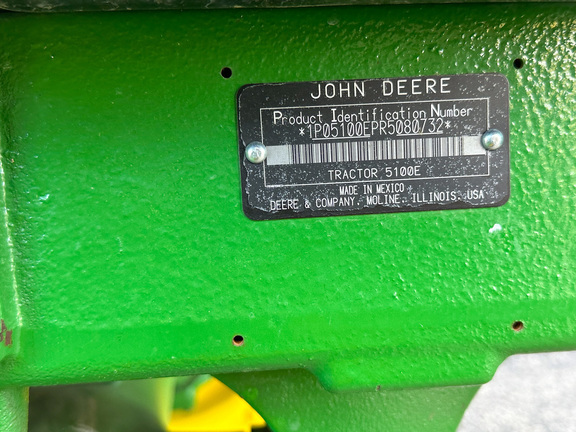 2024 John Deere 5100E Tractor