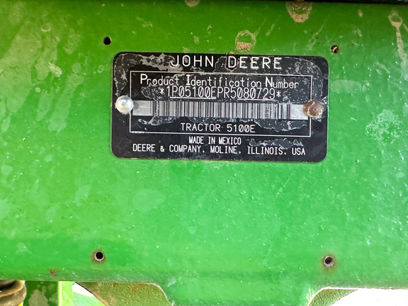 2024 John Deere 5100E Tractor