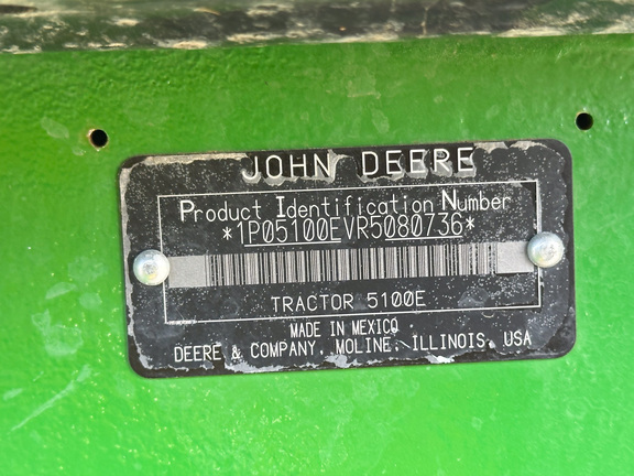 2024 John Deere 5100E Tractor