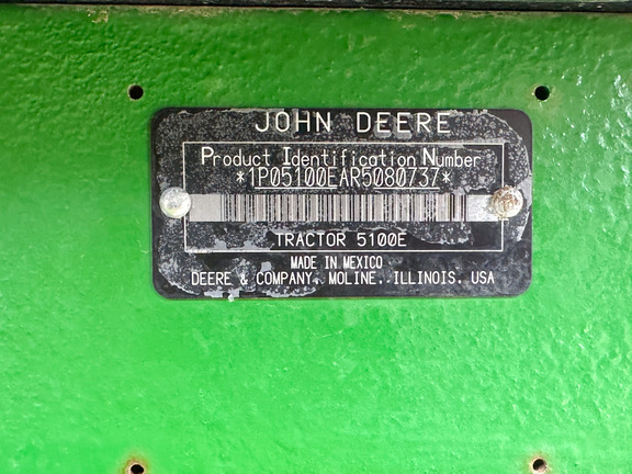 2024 John Deere 5100E Tractor