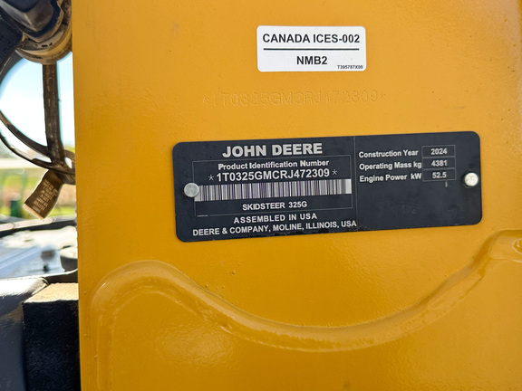 2024 John Deere 325G Compact Track Loader