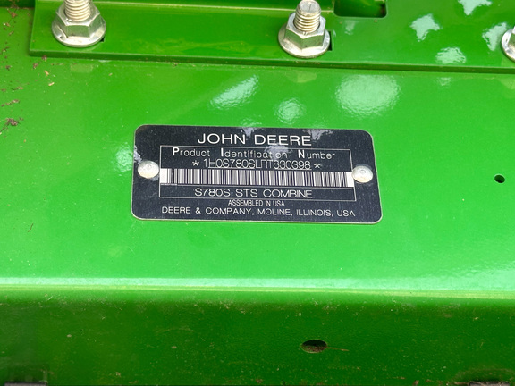 2024 John Deere S780 Combine