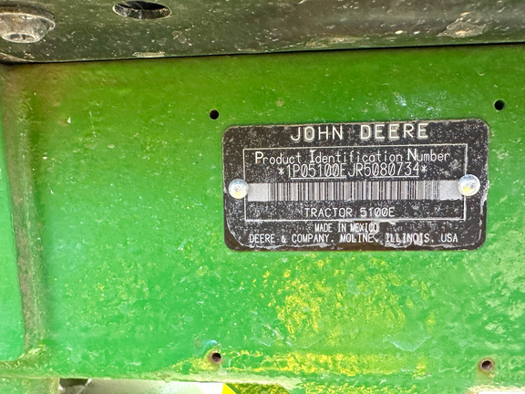 2024 John Deere 5100E Tractor