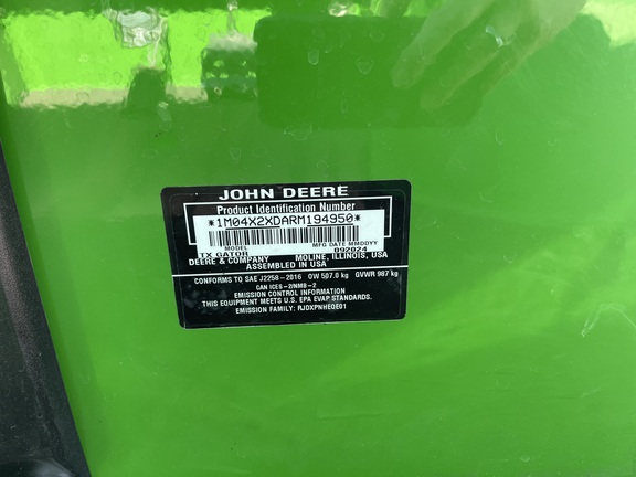 2024 John Deere TX ATV