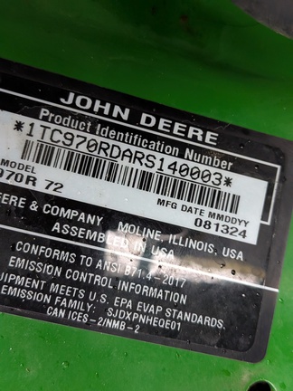 2024 John Deere Z970R Mower/Zero Turn