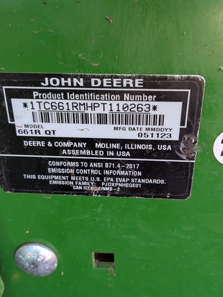 2023 John Deere 661R Misc