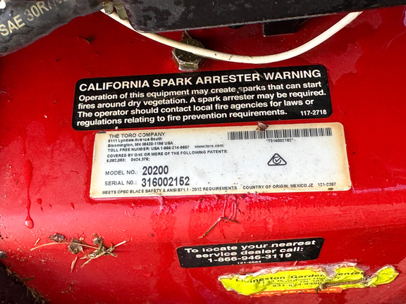 Toro 20200 Mower/Walk-Behind
