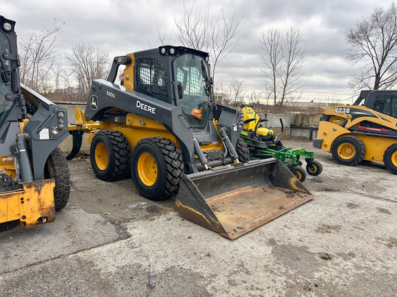 2022 John Deere 330G Skid Steer Loader