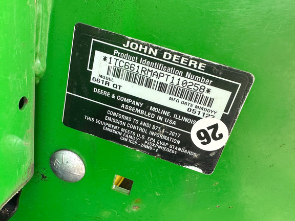 2023 John Deere 661R Misc