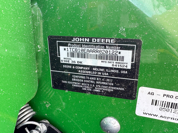 2024 John Deere Q810E Misc