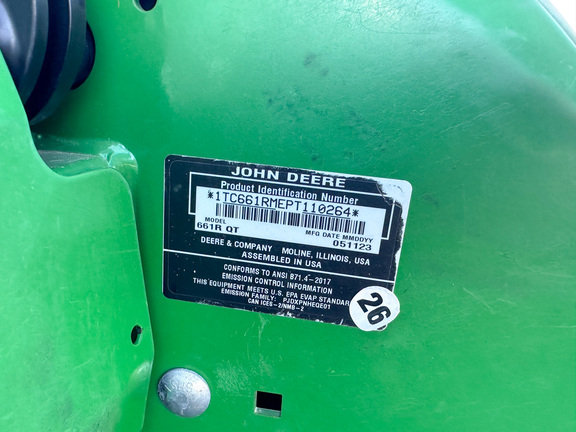 2023 John Deere 661R Misc