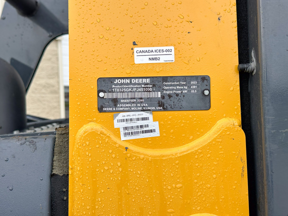 2023 John Deere 325G Compact Track Loader