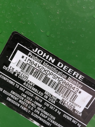 2025 John Deere TX ATV