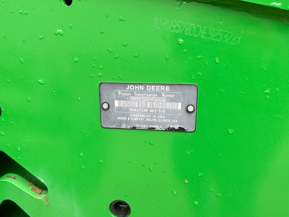 2022 John Deere 9RT 570 Tractor Rubber Track