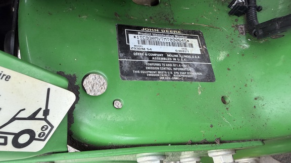 2021 John Deere Z930M Mower/Zero Turn